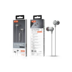 MTK EARPHONES CT851 GR WITH MICROPHONE 1.2M GRAY MTK EARPHONES CT851 GR WITH MICROPHONE 1.2M GRAY